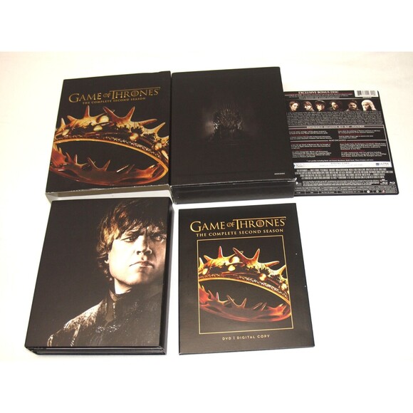 Game of Thrones ~ The Complete Second Season Blu-Ray & DVD Multi-Languages Boxed - Picture 4 of 7